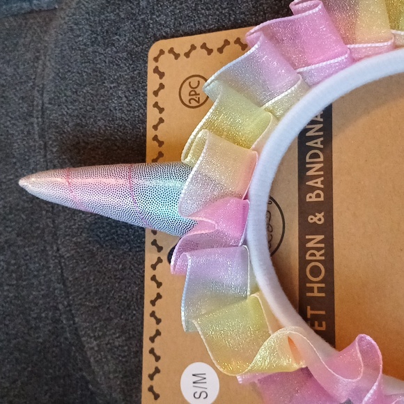 Pet Horn & Bandana New with tag - Picture 8 of 11